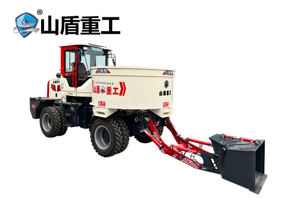 全液压3500型8轮平口搅拌车