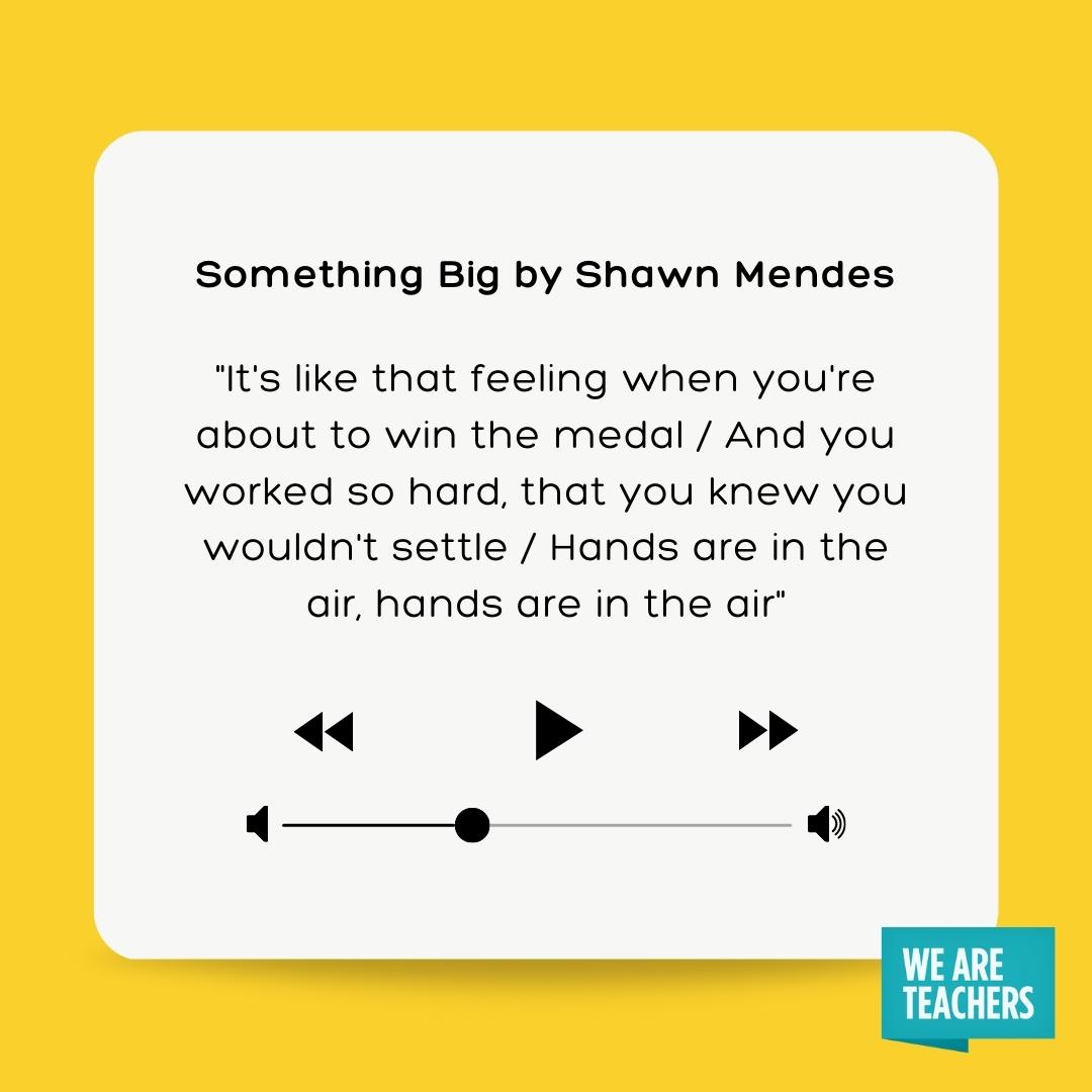 End of Year Playlist 1_v2 Something Big by Shawn Mendes.