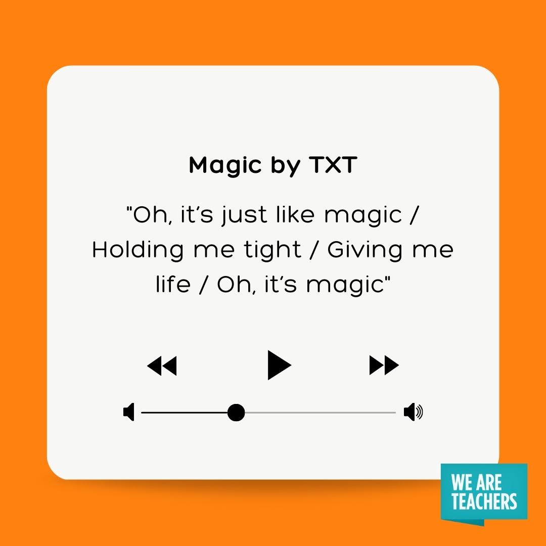 End of Year Playlist 8_v2 Magic by TXT.