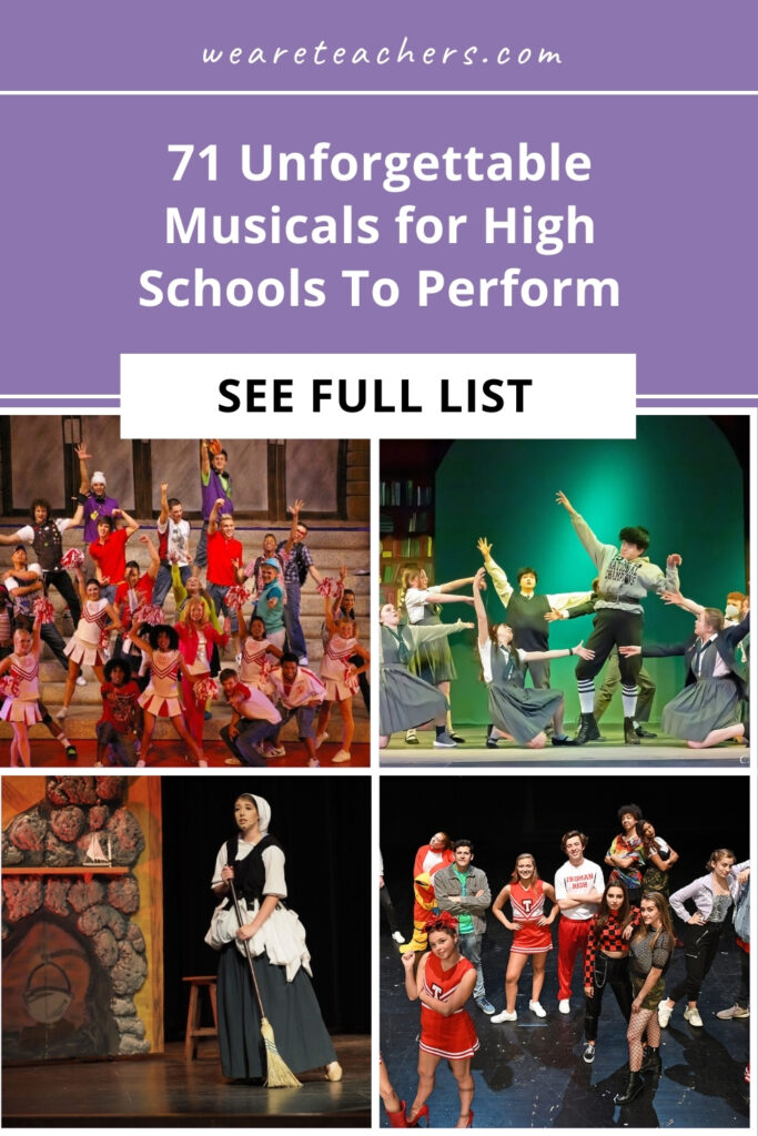 Having trouble picking the perfect musical to put on? From classic to unique, check out 71 of the best musicals for high schools.