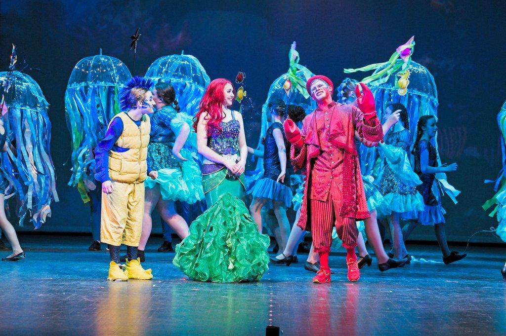 The Little Mermaid cast