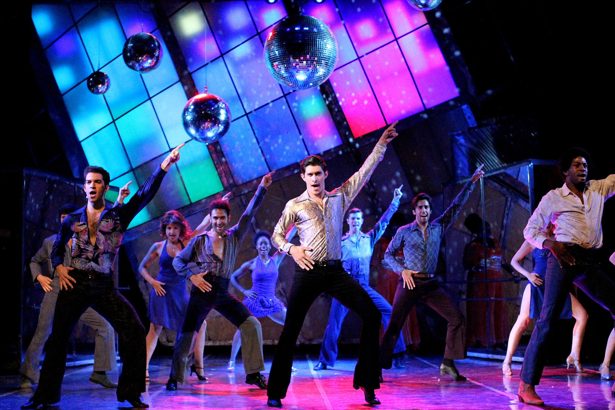 Saturday Night Fever cast- musicals for high schools
