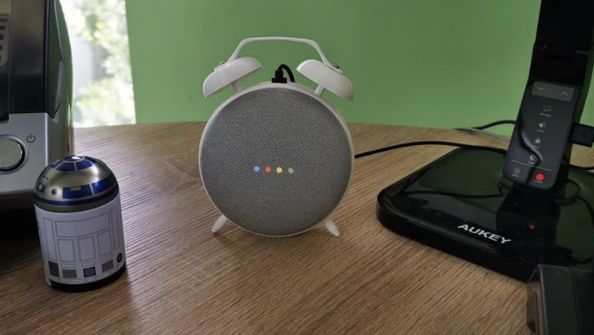 3d printed alarm clock as  an example of 3D printing ideas.
