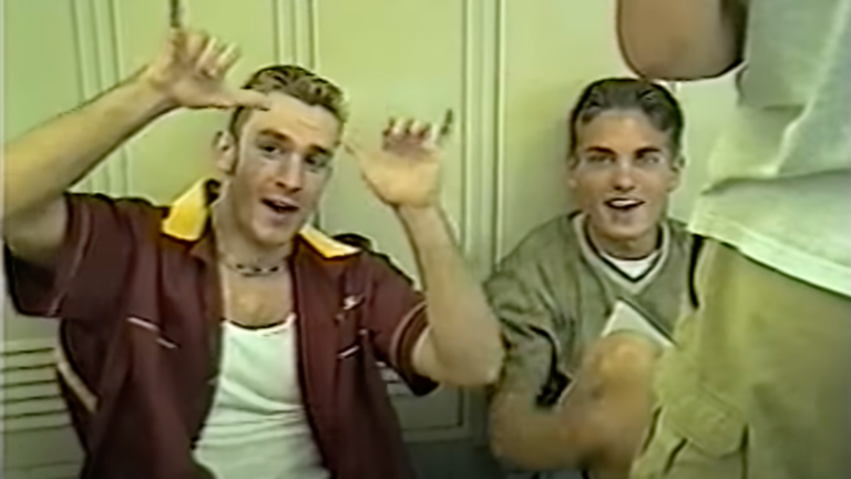 YouTube image of high school students in the 90s