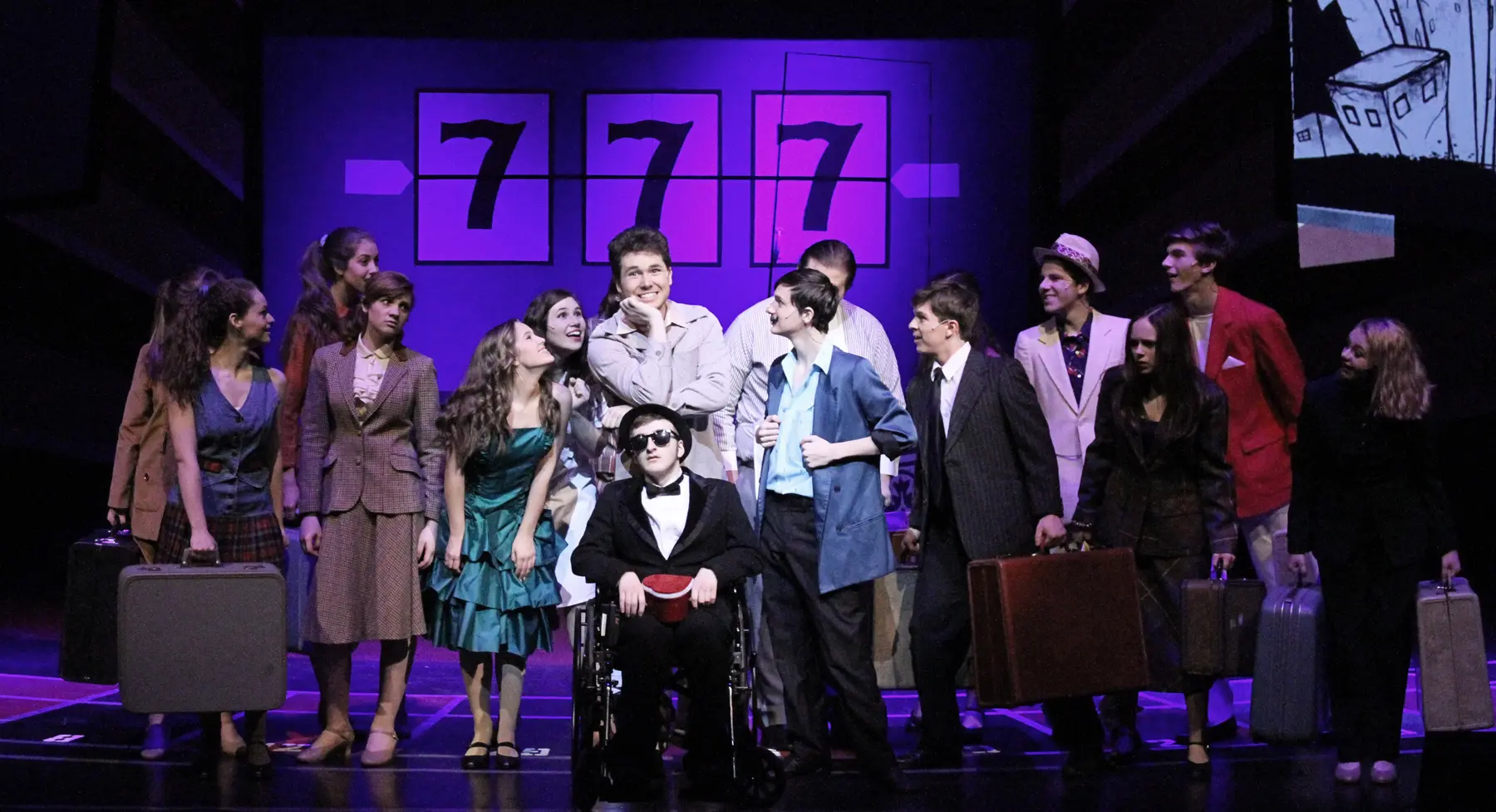 Lucky Stiff cast